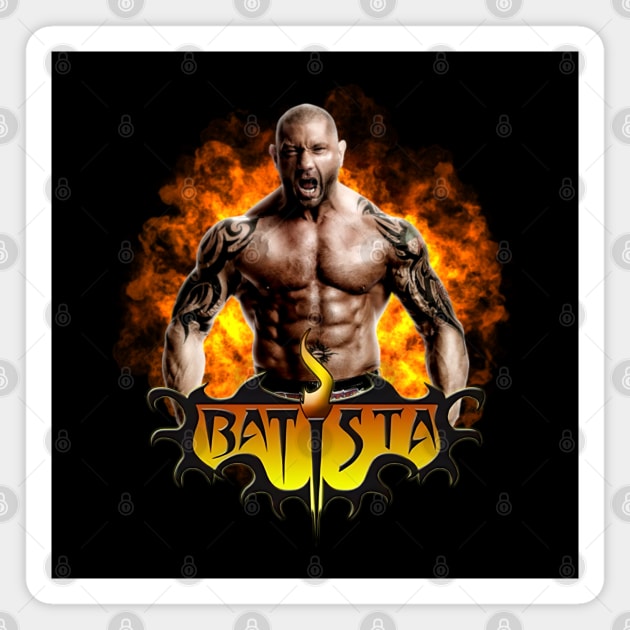 Batista Smackdown! Magnet by Geraldines